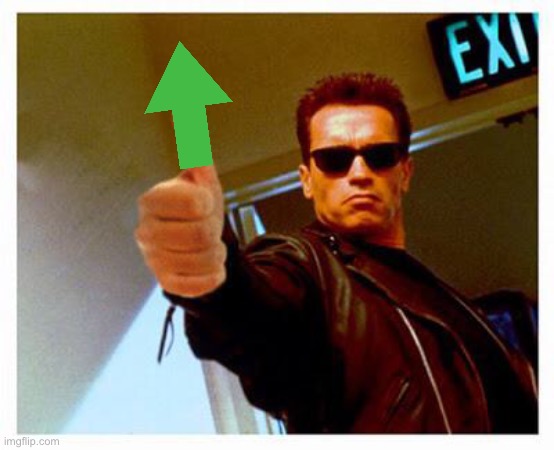 terminator thumbs up | image tagged in terminator thumbs up | made w/ Imgflip meme maker