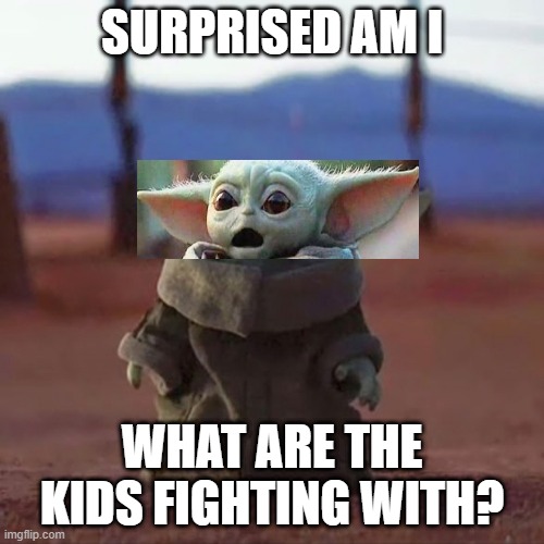 Surprised Baby Yoda Meme Maker