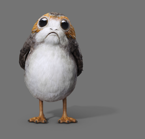 Inquiring Porg wants to know Blank Meme Template