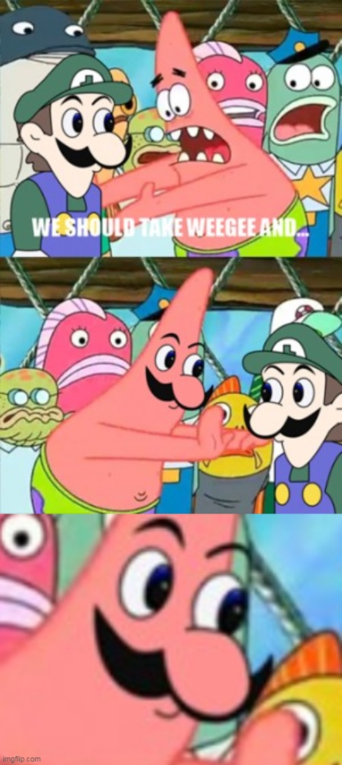 image tagged in let's take weegee and | made w/ Imgflip meme maker
