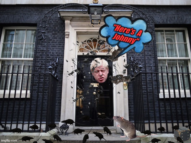 SHINING AT NO.10 | "Here's  A
 Johnny" | image tagged in shining at no 10 | made w/ Imgflip meme maker
