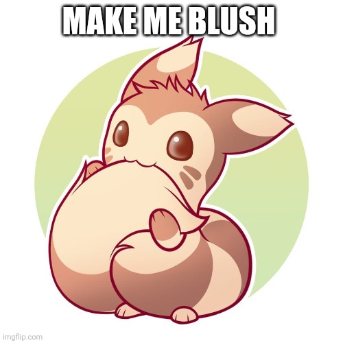 Cute ferret | MAKE ME BLUSH | image tagged in cute ferret | made w/ Imgflip meme maker