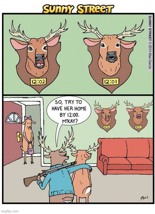 A Hint and a half... | image tagged in comics/cartoons,comics,oh deer | made w/ Imgflip meme maker