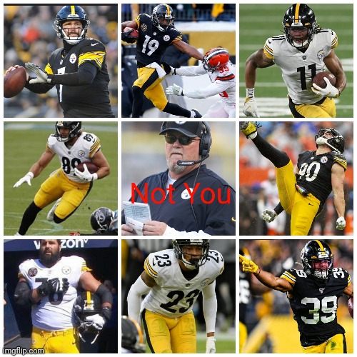 Not You Randy | image tagged in pittsburgh steelers | made w/ Imgflip meme maker