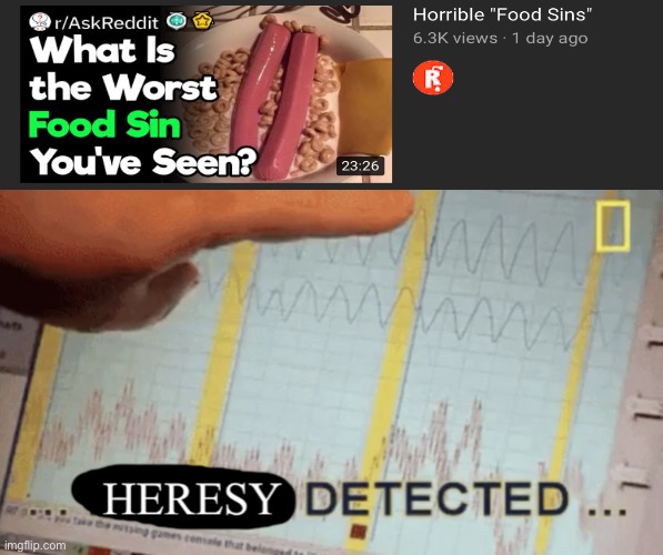 Heresy detected | image tagged in heresy detected | made w/ Imgflip meme maker