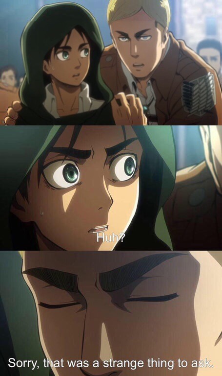High Quality Sorry that was a strange thing to ask Blank Meme Template
