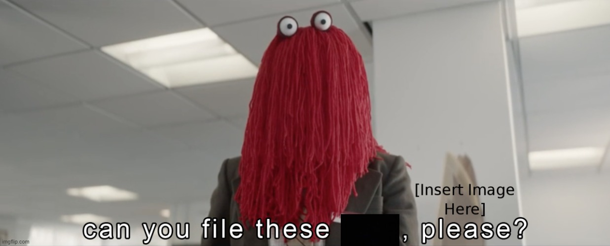 Can you file these blank, please? | image tagged in dhmis,meme template | made w/ Imgflip meme maker