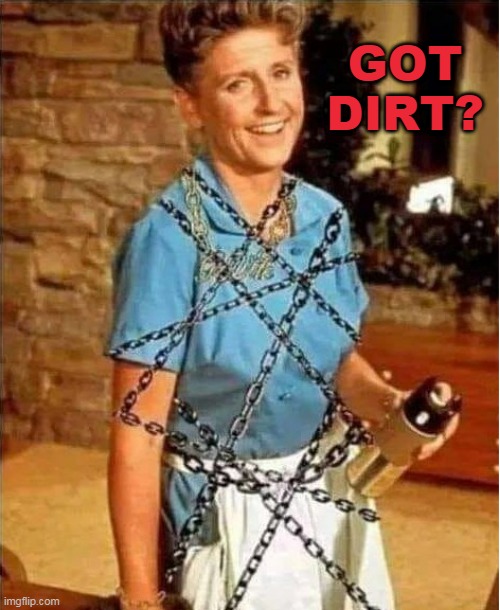 GOT DIRT? | image tagged in the brady bunch,alice,dirty,memes,rock and roll,music | made w/ Imgflip meme maker