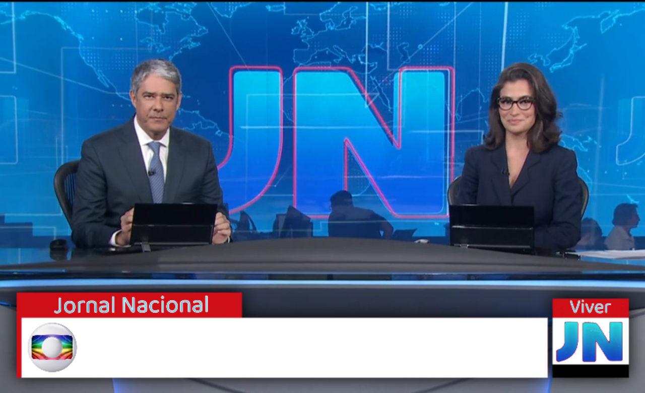High Quality Jornal Nacional (Brazilian News Network) Blank Meme Template