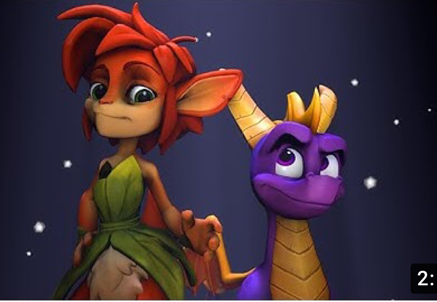 High Quality Spyro and Lover! Blank Meme Template