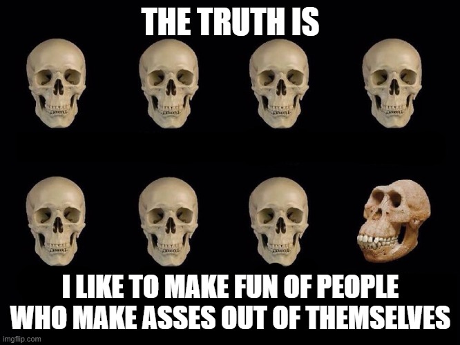 Skull Meme Template