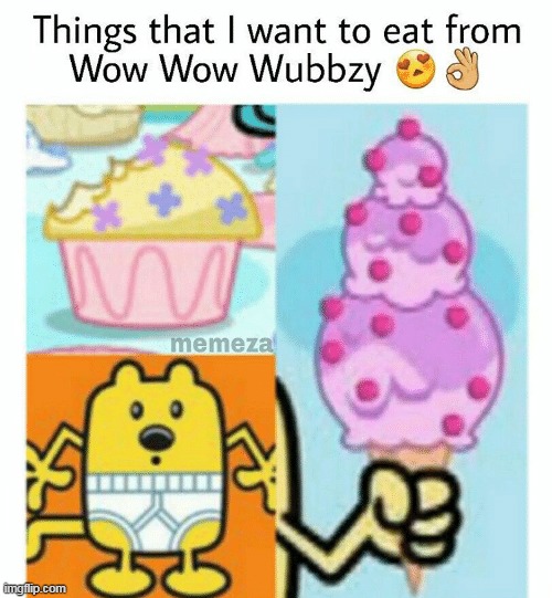 That looks good (but not eating Wubbzy) | image tagged in food,wubbzy | made w/ Imgflip meme maker
