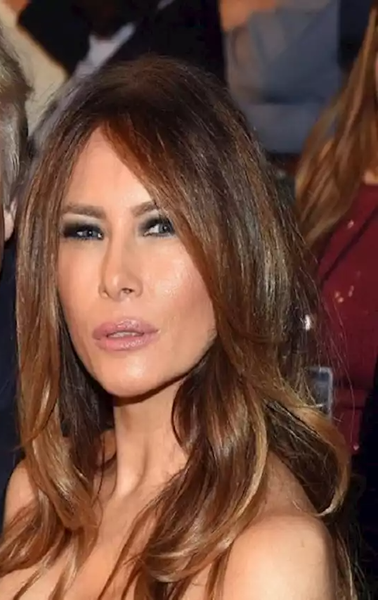 Melania Trump sultry Blank Meme Template