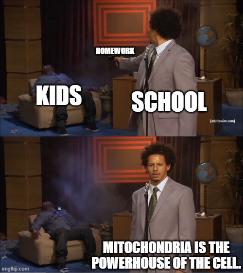 Hey Siri, How to pay taxes? | HOMEWORK; KIDS; SCHOOL; MITOCHONDRIA IS THE POWERHOUSE OF THE CELL. | image tagged in memes,who killed hannibal | made w/ Imgflip meme maker