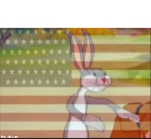 High Quality Bugs bunny communist America version Blank Meme Template