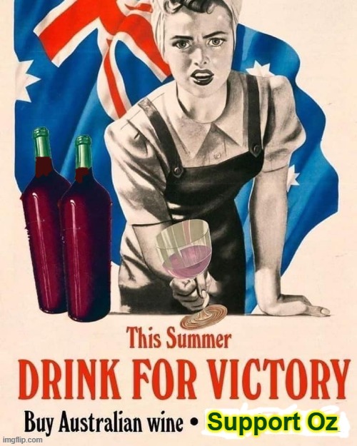 Buy Australian wine |  Support Oz | image tagged in great wall of china | made w/ Imgflip meme maker