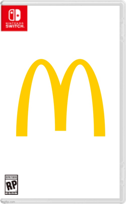 McDonald’s | image tagged in fake nintendo switch game | made w/ Imgflip meme maker