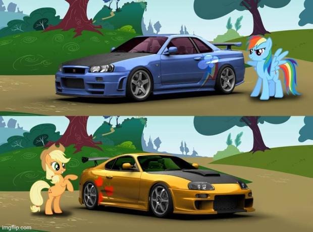 If MLP were cars | image tagged in car mlp | made w/ Imgflip meme maker