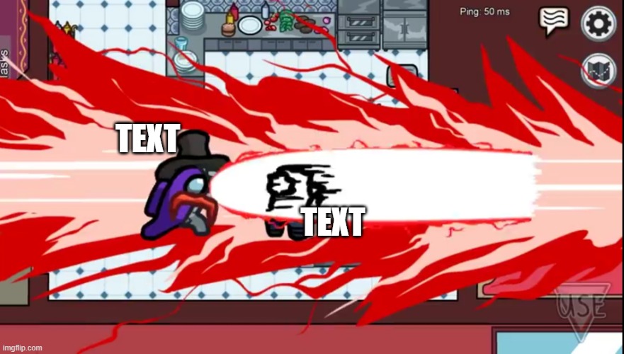 Among Us airship trailer | TEXT; TEXT | image tagged in among us airship trailer | made w/ Imgflip meme maker