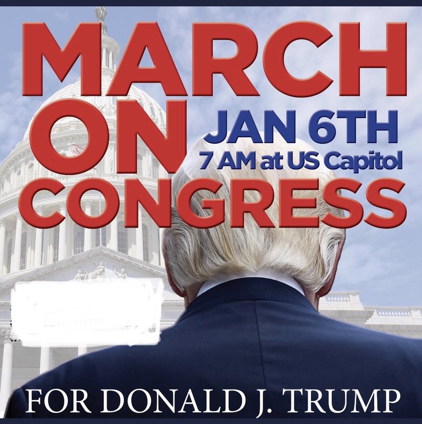 Jan. 6 March on Congress Blank Meme Template