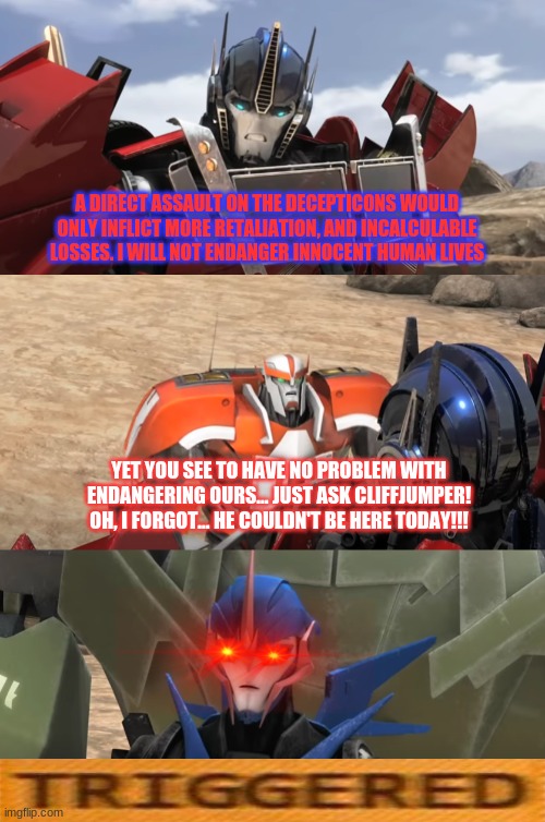 Stream Transformers Prime - Knock Out Quote by Jaspooper
