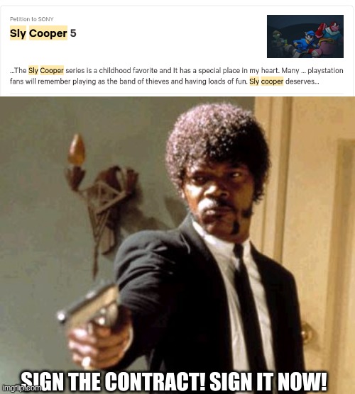 How it feels to be a Sly Cooper fan. - Imgflip