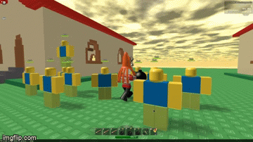 Old Roblox Gif Totallly Using Aa Old Roblox Client Imgflip - roblox can you add gif images