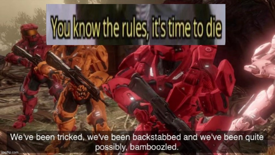 We have ben bamboozled halo | image tagged in we have ben bamboozled halo | made w/ Imgflip meme maker