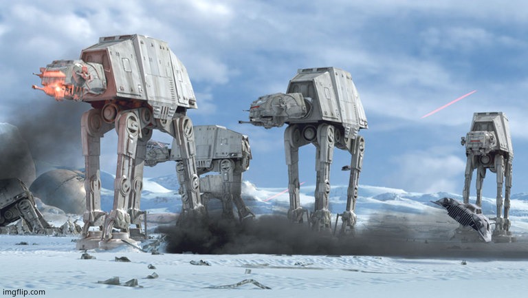 Star Wars AT-AT | image tagged in star wars at-at | made w/ Imgflip meme maker