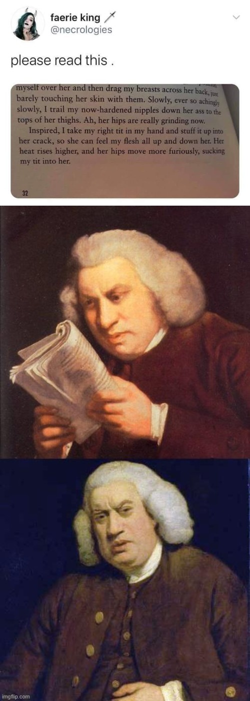 whole new meaning to the term "titty fucking" ig | image tagged in titty fucking,dafuq did i just read,wut,sex,sex jokes,what | made w/ Imgflip meme maker