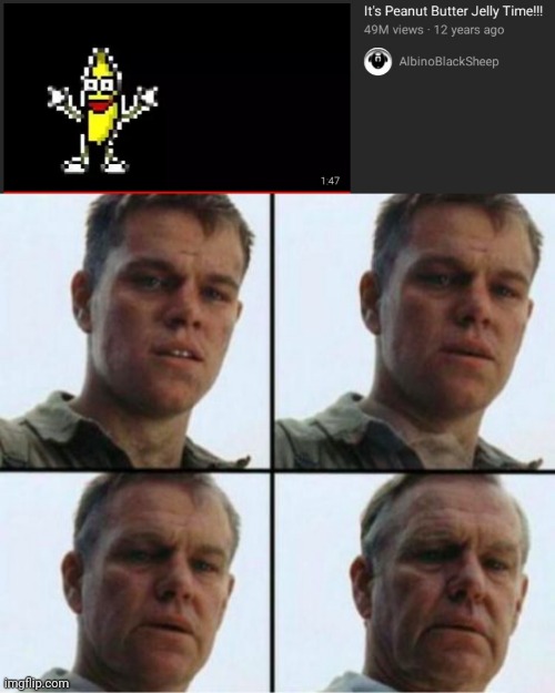 Its been 12 years... | image tagged in matt damon old | made w/ Imgflip meme maker