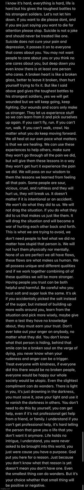 Sucide prevention Blank Meme Template