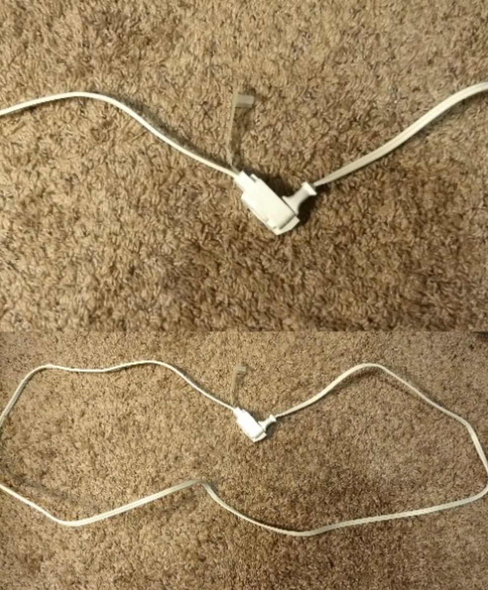 Cord plugged into itself Blank Meme Template