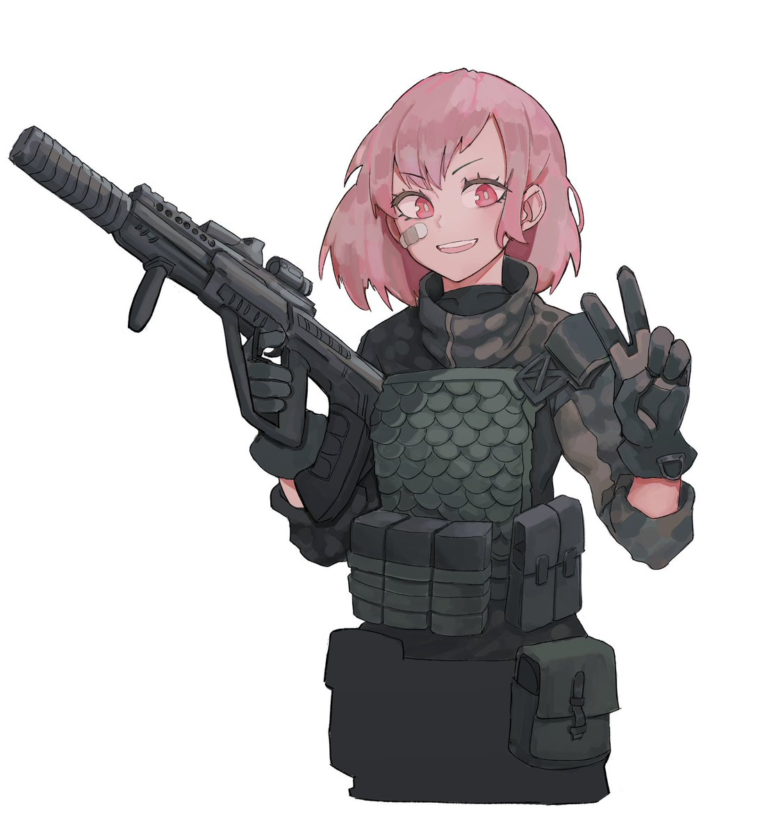 924006 4K, anime girls, anime, female soldier, soldier - Rare Gallery HD  Wallpapers