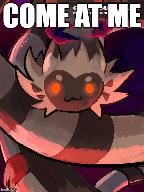 Gigantamax Furret | COME AT ME | image tagged in gigantamax furret | made w/ Imgflip meme maker