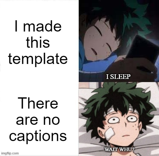 Anime sleeping deku Memes & GIFs - Imgflip