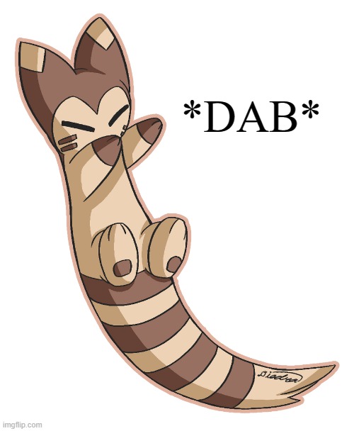 Furret Dabbing | *DAB* | image tagged in furret dabbing | made w/ Imgflip meme maker