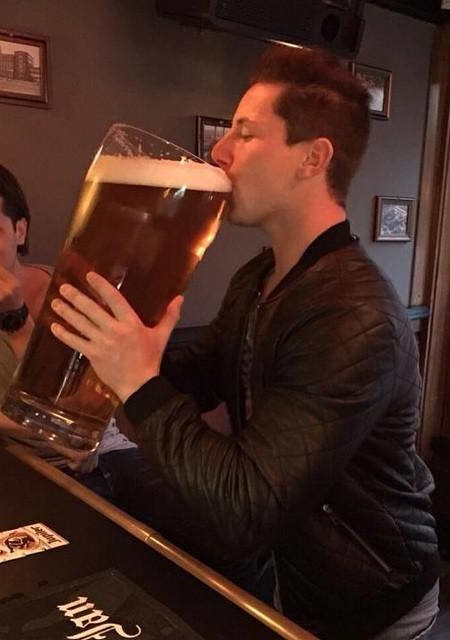 big beer Blank Meme Template