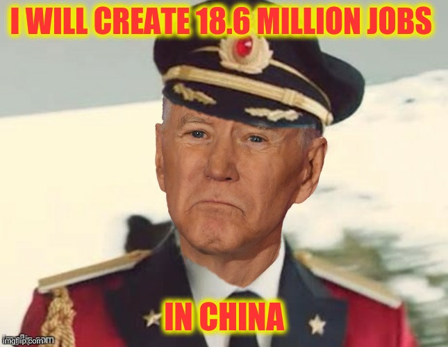 I WILL CREATE 18.6 MILLION JOBS IN CHINA | made w/ Imgflip meme maker