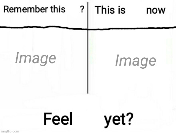 New feel old yet Blank Template Imgflip