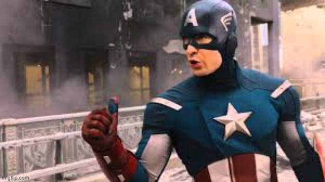 captain america thumbs up | image tagged in captain america thumbs up | made w/ Imgflip meme maker
