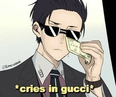 *Crises in Gucci* Blank Meme Template