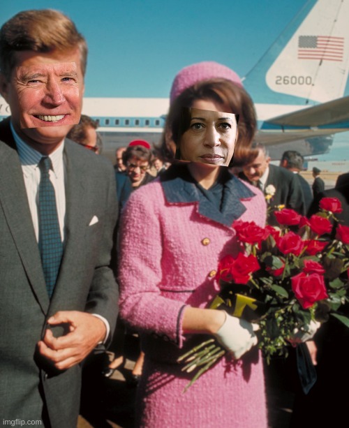 inauguration day 2021 | image tagged in jfk jackie kennedy bloody pink dress,joe biden,kamala harris,inauguration day,maga,white nationalism | made w/ Imgflip meme maker