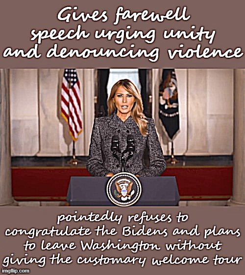 Be Best, Melania. | image tagged in melania trump,melania trump meme,flotus,first lady,hypocrisy,conservative hypocrisy | made w/ Imgflip meme maker