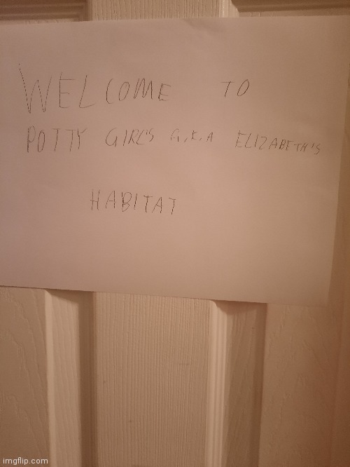 My brother pinned this on the bathroom door | made w/ Imgflip meme maker