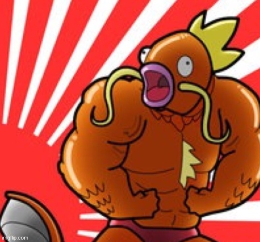 Muscle magikarp | image tagged in muscle magikarp | made w/ Imgflip meme maker