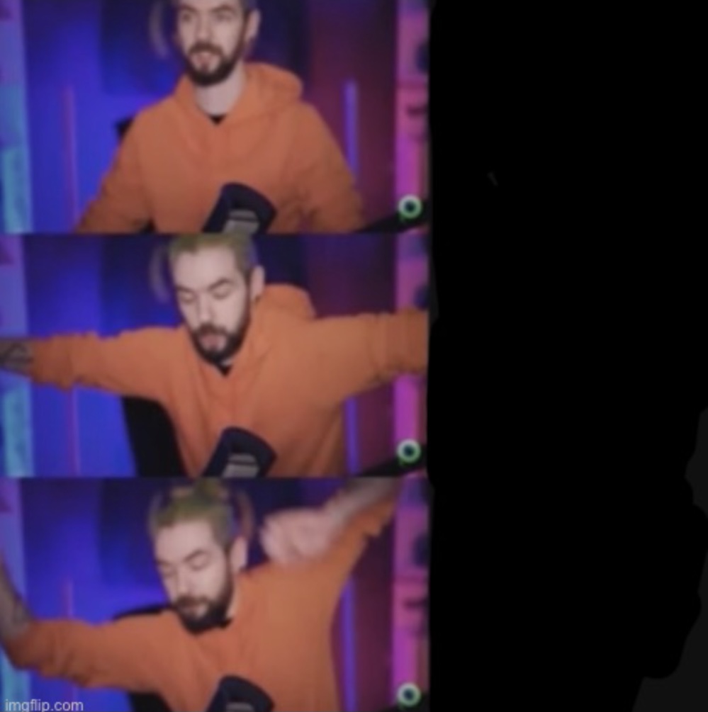 High Quality Jack septic eye increasingly excited Blank Meme Template