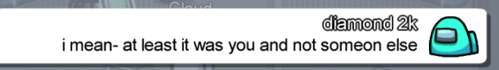 at least it was you Blank Meme Template