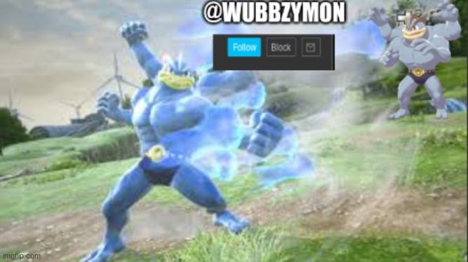 wubbzy machamp announcement | image tagged in wubbzy machamp announcement | made w/ Imgflip meme maker