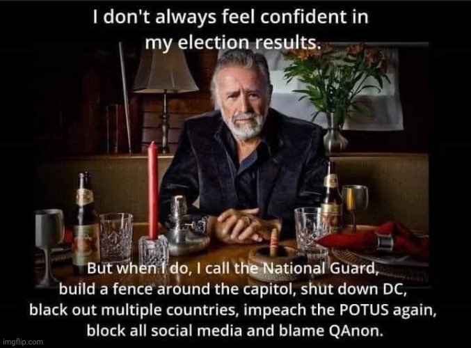 Most interesting man in the world knows the election was rigged | image tagged in election 2020 | made w/ Imgflip meme maker